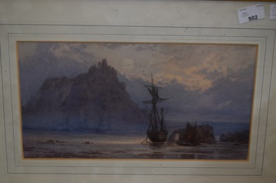 Lot 902 - Ships on the water H Ward, watercolour