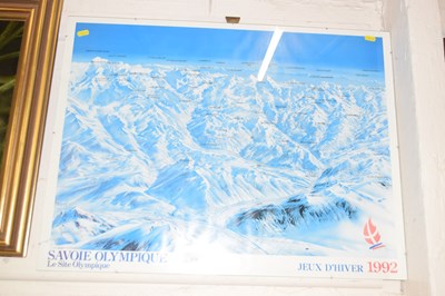 Lot 678 - A Winter Olympic poster 1992