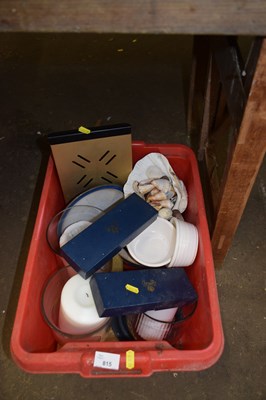 Lot 815 - A pair of candle storm lanterns, others...