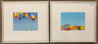 Lot 144 - Linda Hill (b.1961), 'Carnival Collision' and '...