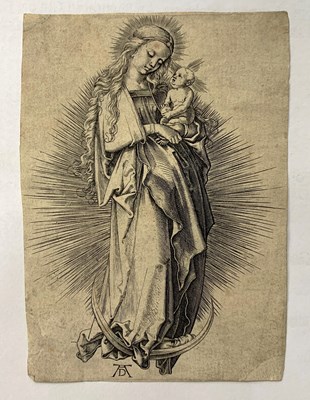 Lot 92 - Albrecht Durer (1471-1528) Virgin and Child...