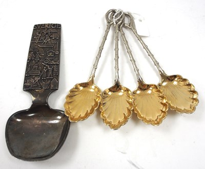 Lot 167 - A vintage silver plate Hall Berg Extra N.Salp...