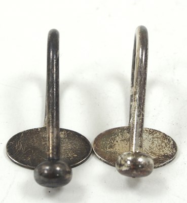 Lot 181 - A pair of vintage Napier sterling napkin...