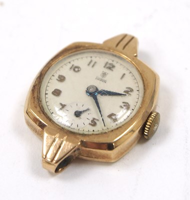 Lot 240 - A 9ct gold cased ladies Tudor wristwatch,...