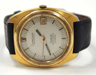 Lot 249 - A vintage gents Omega Constellation Electronic...