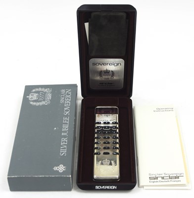 Lot 157 - A Sinclair Sovereign "Silver Jubilee edition"...