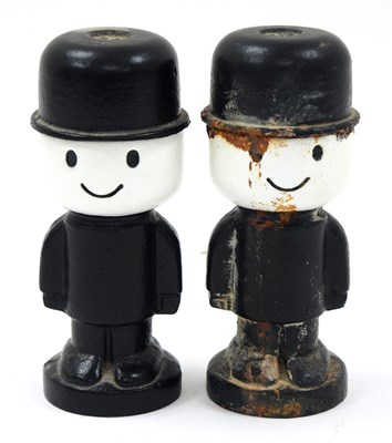 Lot 165 - Vintage Homepride "Fred" cast iron salt and...