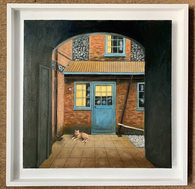 Lot 171 - Ian West (British, contemporary), 'My Yard',...