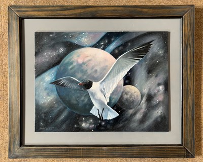 Lot 176 - Ian West (British, contemporary), 'Space...