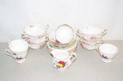 Lot 11 - A quantity of Royal Albert Sweet Romance tea...