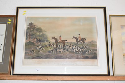 Lot 33 - After W C Baker, engraving The Norfolk Fox...