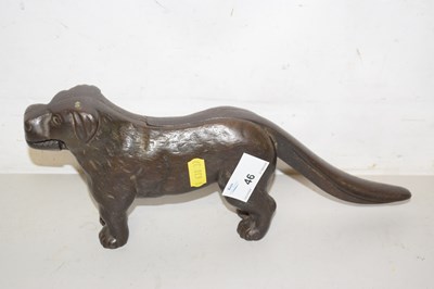 Lot 46 - A novelty metal nutcracker formed as a dog