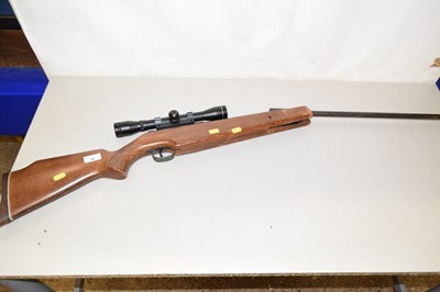 Lot 48 - A Diana air rifle with scope