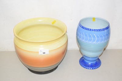 Lot 50 - A Shelley jardiniere and a further Shelley...