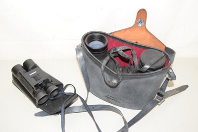Lot 58 - A pair of vintage Pentax binoculars and a...