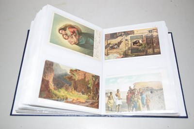 Lot 67 - An album of assorted postcards
