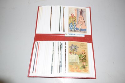 Lot 72 - An album of assorted postcards
