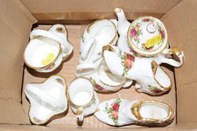 Lot 84 - A collection of Royal Albert Old Country Rose...