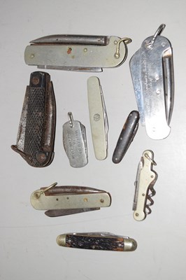 Lot 125 - Mixed Lot: Various pocket knives