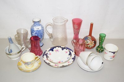Lot 139 - Mixed Lot: Various assorted vases, tea wares etc