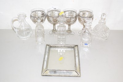 Lot 168 - Mixed Lot: Various glass wares, picture frame etc
