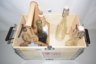 Lot 184 - A box of vintage bottles