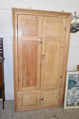 Lot 226 - A Victorian pine four door cupboard