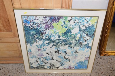 Lot 227 - A contemporary floral print