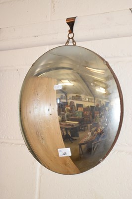 Lot 228 - Convex wall mirror