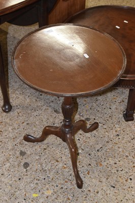 Lot 292 - A 20th Century mahogany wine table in the...