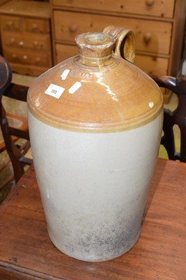 Lot 300 - A large unbranded 3 gallon stoneware flagon