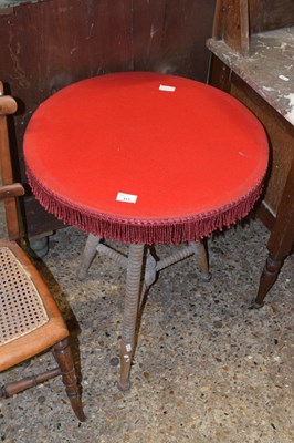 Lot 311 - A 19th Century Gypsy type table with circular...