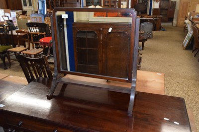 Lot 332 - A 19th Century mahogany framed swing dressing...