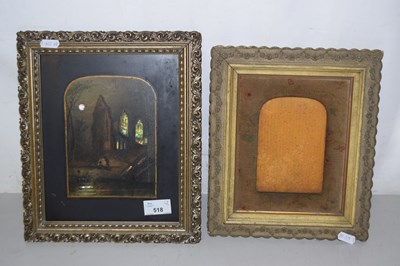 Lot 518 - Victorian mother of pearl mounted picture of...