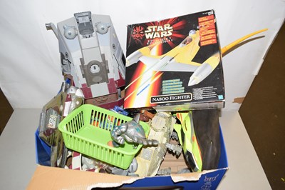 Lot 562 - Box of various children's toys to include Star...