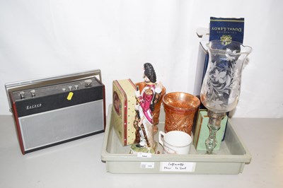 Lot 566 - Mixed Lot: Vintage Hacker radio, a Royal...