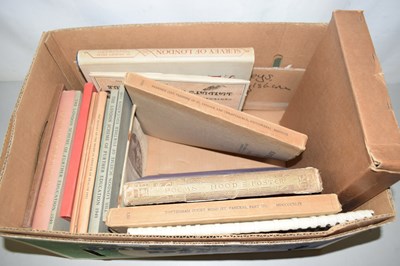 Lot 572 - One box of books, London interest