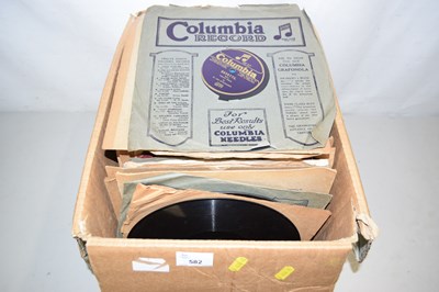 Lot 582 - Box of vintage records