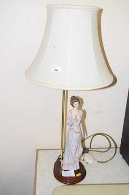 Lot 646 - A figural table lamp