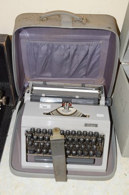 Lot 657 - An Erika typewriter