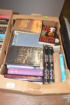 Lot 686 - One box of mixed books