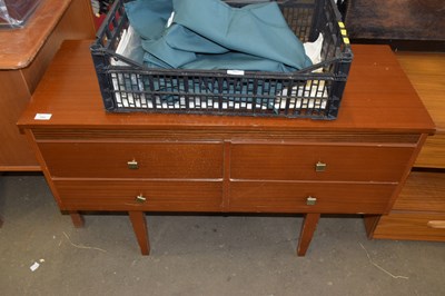 Lot 692 - A retro four drawer chest