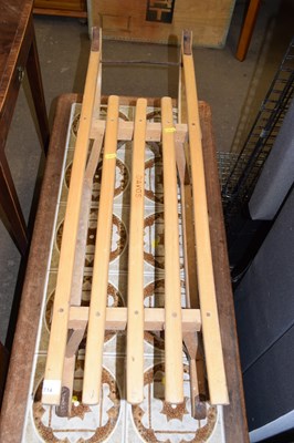 Lot 714 - A vintage Davos sledge