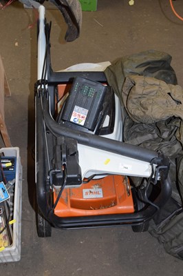 Lot 755 - A Stihl battery lawnmower