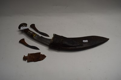 Lot 113 - GURKHA'S KUKRI IN SHEATH