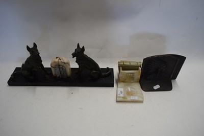 Lot 127 - MIXED LOT COMPORISING PAIR OF EARLY 20TH...