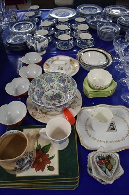 Lot 134 - MIXED LOT : VARIOUS CERAMICS TO INCLUDE...