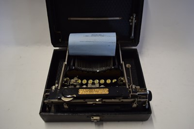 Lot 142 - BOXED SMITH & CORONA TRAVELLING TYPEWRITER