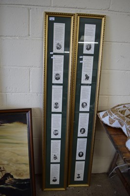Lot 309 - TWO LARGE MONTAGE PICTURES OF WWII AND...