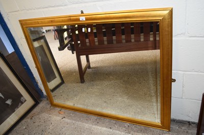 Lot 300 - GILT FRAMED WALL MIRROR